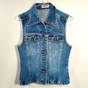 GUESS S Vintage Denim Vest